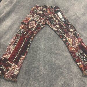 4T Colorful Patterned Kids Casual Pants